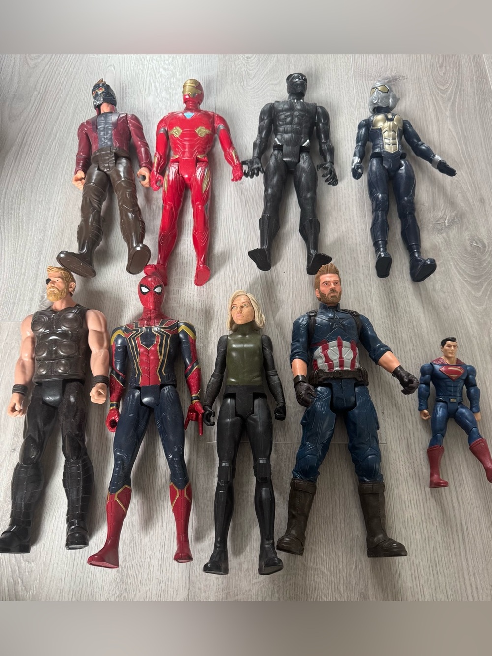 GUC Marvel Titan Hero Series | 8 Action Figures | Bonus Talking Iron Man